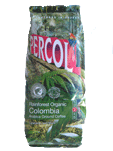 Percol Rainforest Organic Colombia Arabica Coffee